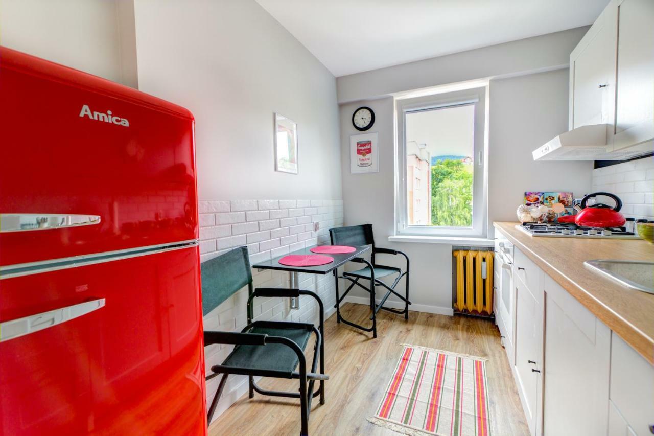 Apartament Halinka Salon, Sypialnia, Kuchnia, Balkon Powierzchnia 50M Krynica-Zdrój Exterior foto